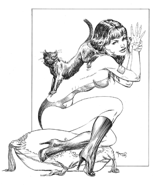 Vampirella's Cat
