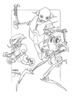 Three Robots