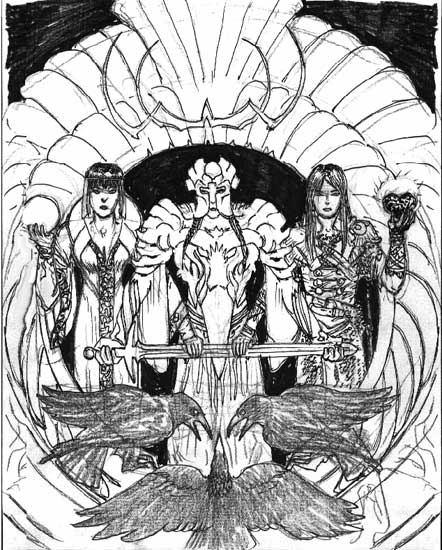 Three Ravens